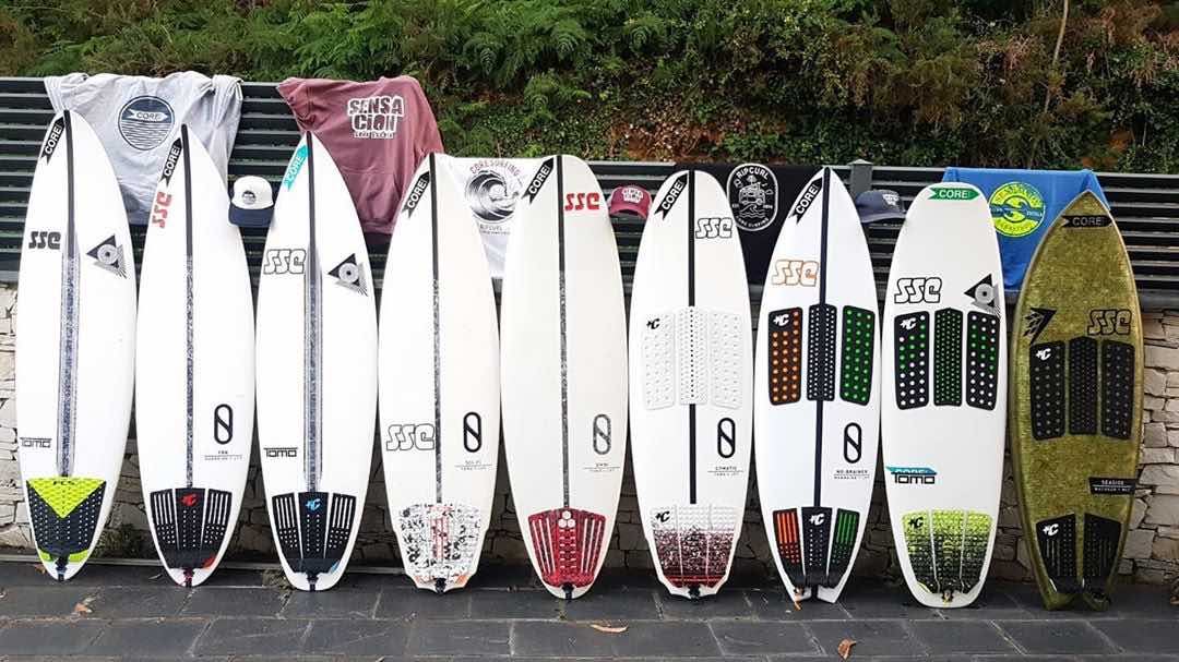 Tipos de tabla de surf