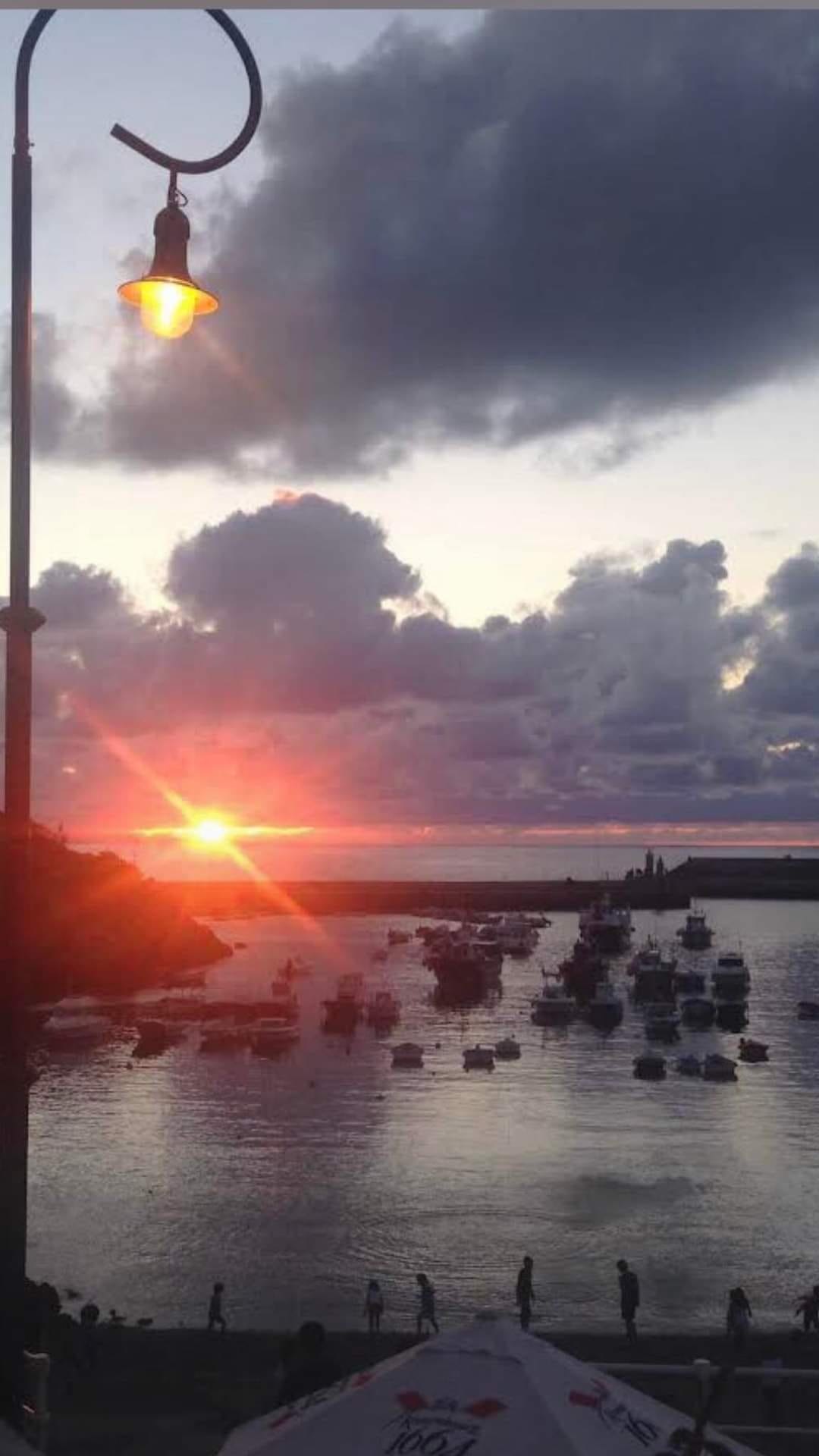 Atardecer en el muelle