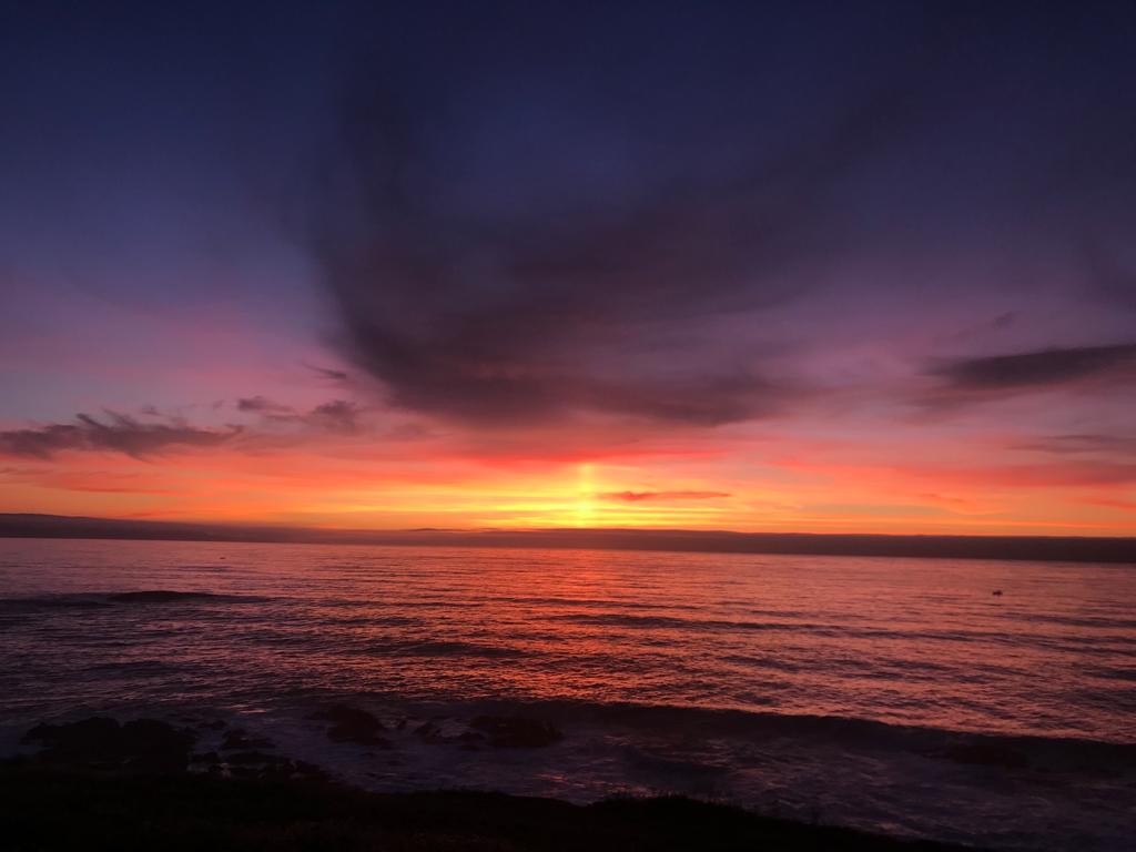 Atardecer en el horizonte