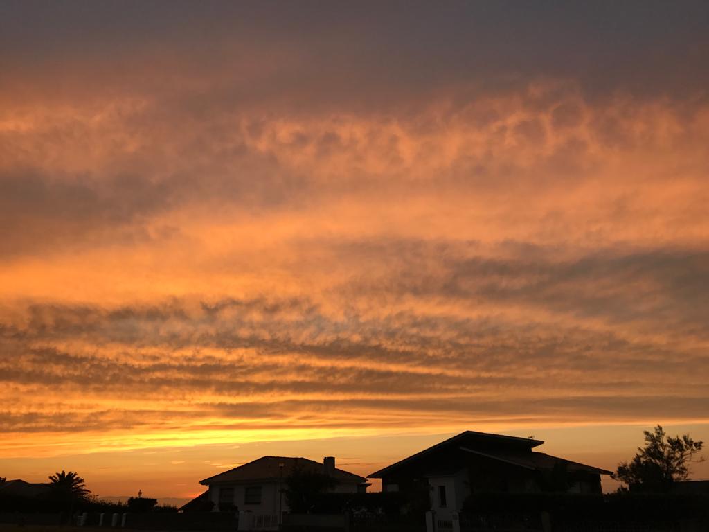 Atardecer sobre Tapia