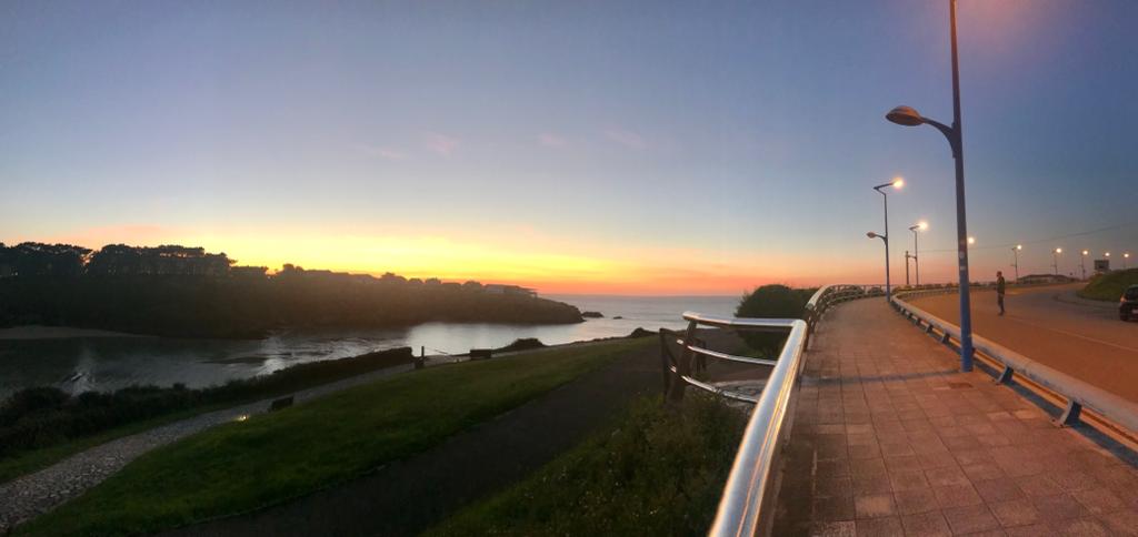 Atardecer paseando por Tapia