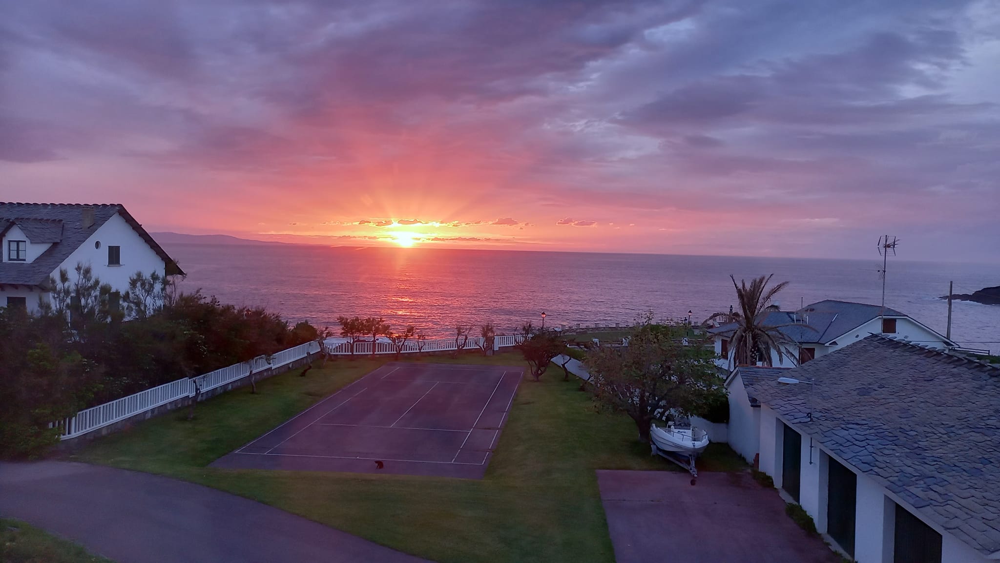 Atardecer sobre San Blas Tapia