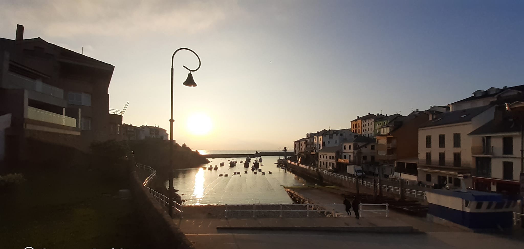 Atardecer en el muelle