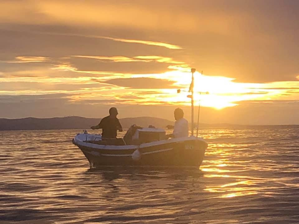 Atardecer pescando