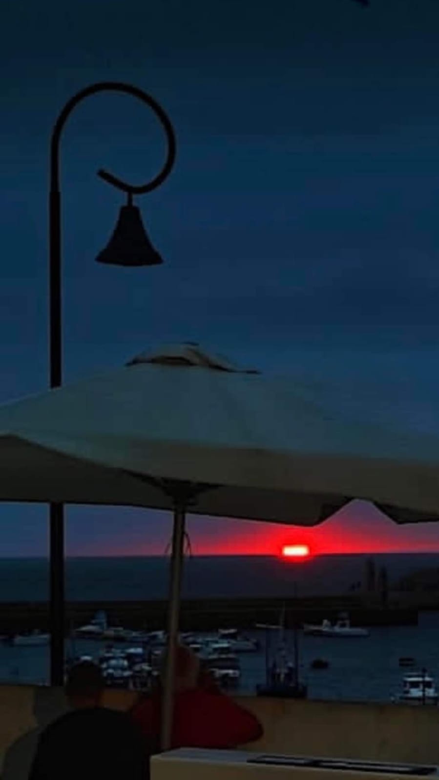 Atardecer en el muelle