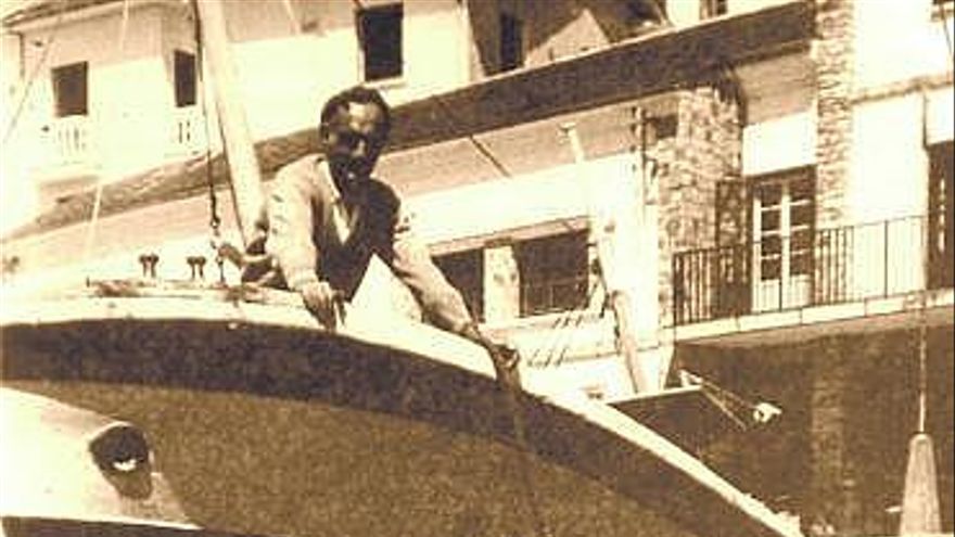 Barco Ramona Lopez con Ernesto de Carola