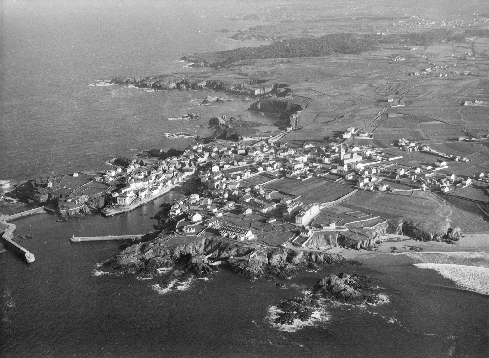 Vista aérea de Tapia de Casariego