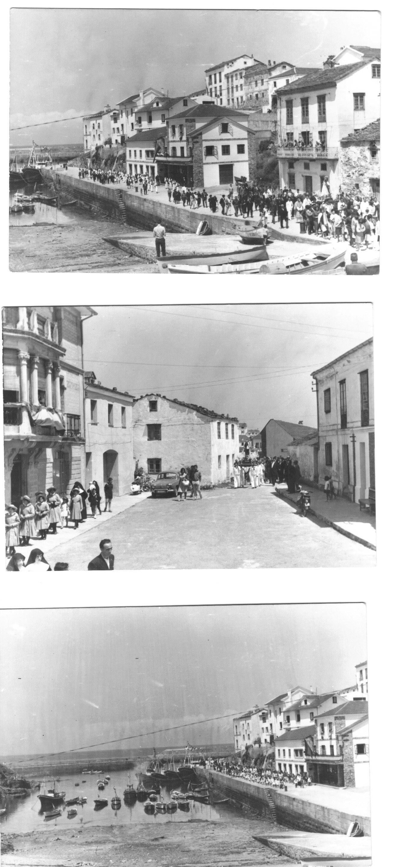 Muelle de Tapia y calles de Tapia