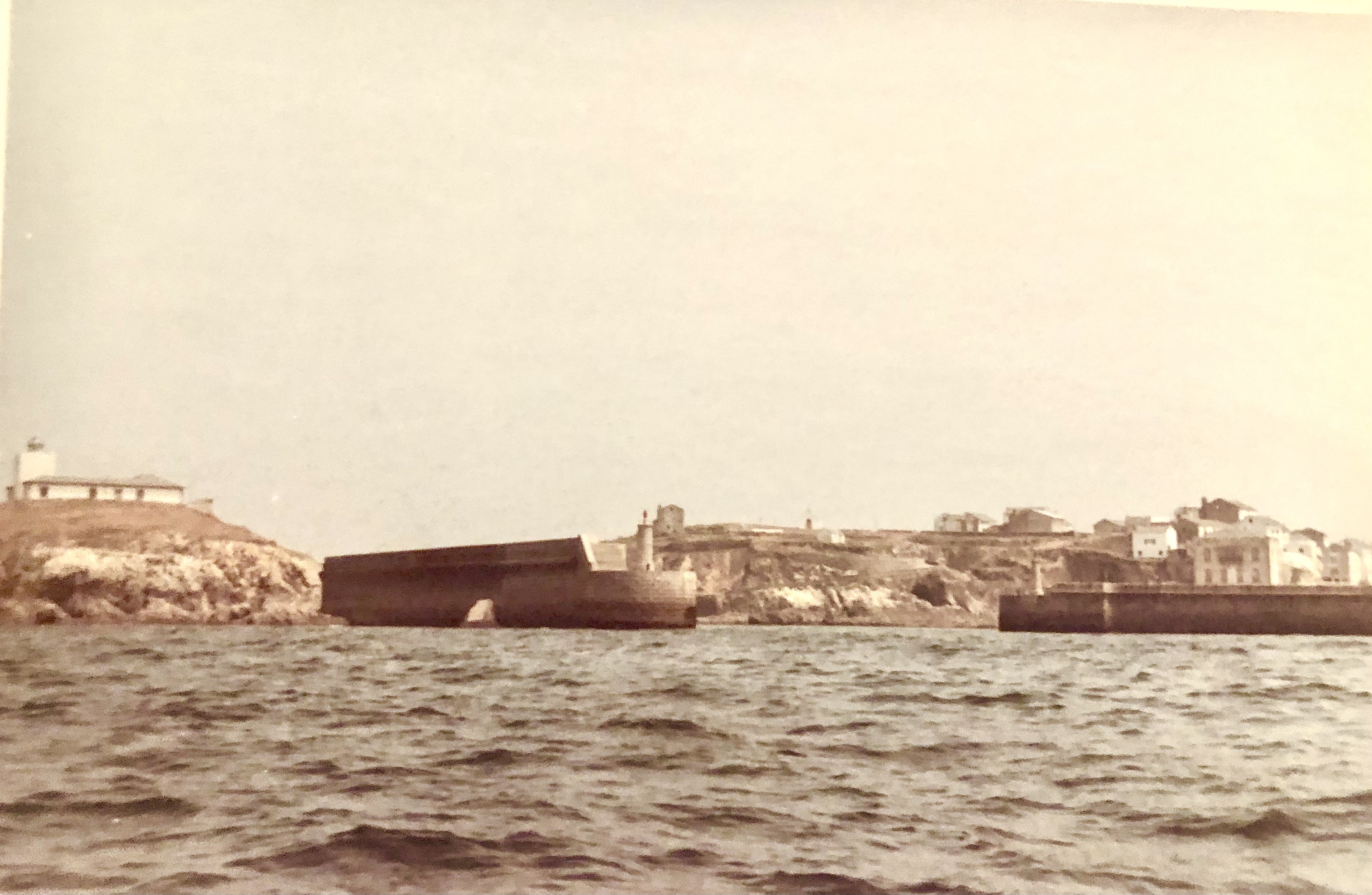 Entrada al puerto de Tapia