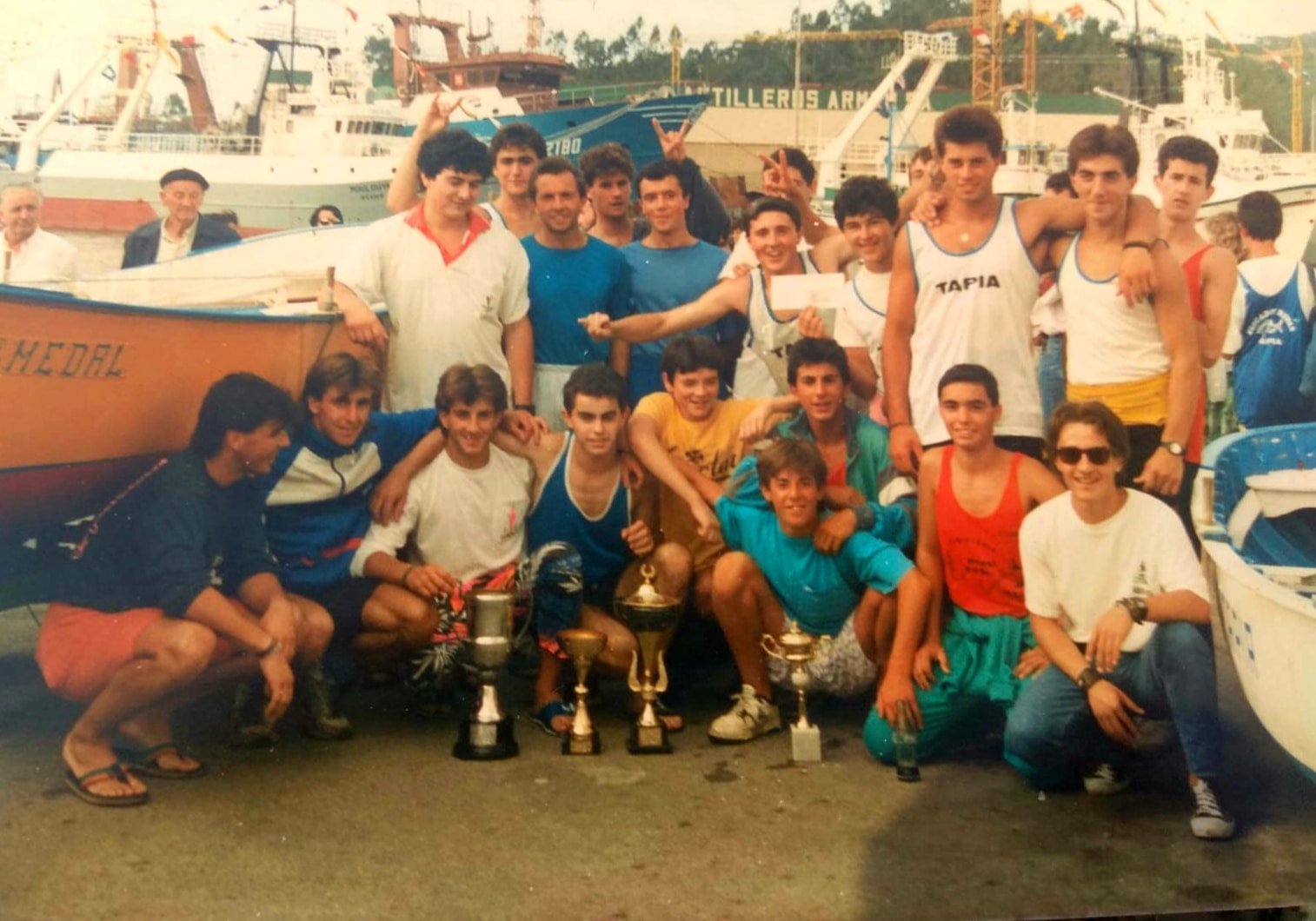 Culillo, Ivan, Ramonín, Carlos, Enrique, Jesús, Elias,....