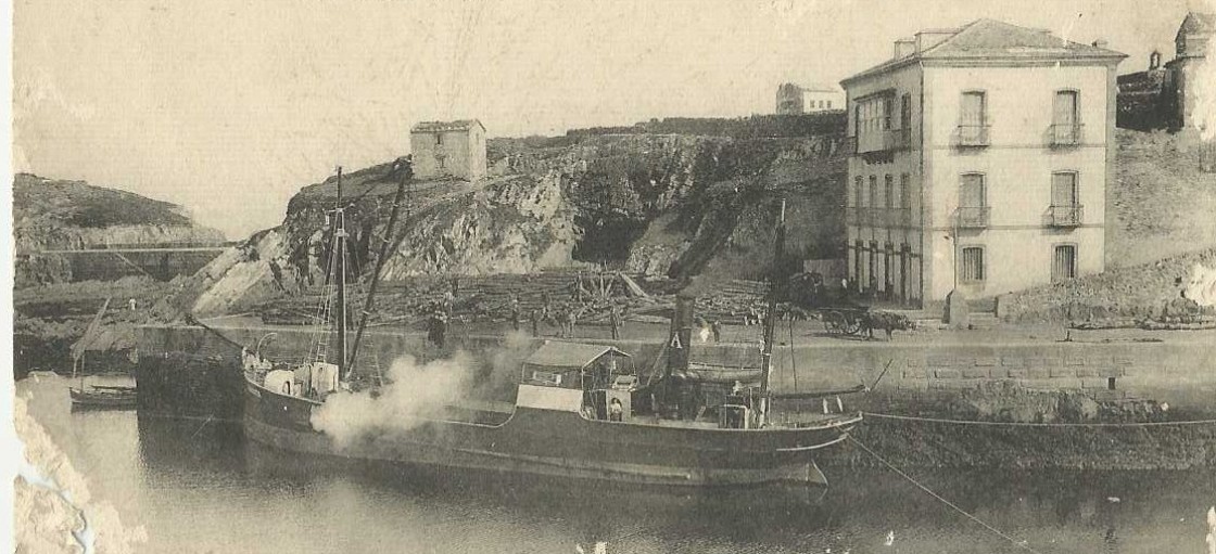 Puerto antiguo de Tapia