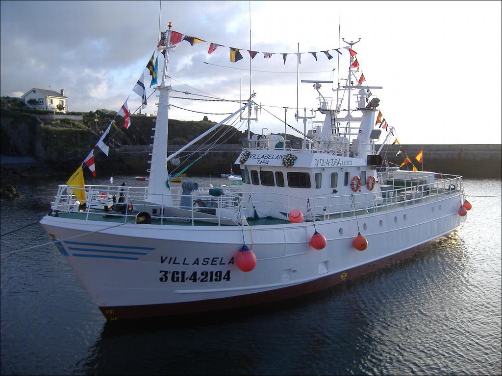 De pesca en el Villaselan 1997